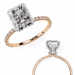 3.25 Carat Radiant Cut Modern Classic Solitaire Ring - Image 13