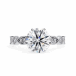 2.25 Carat Round Cut The One Lab Diamond Solitaire Ring