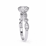 2.25 Carat Round Cut The One Lab Diamond Solitaire Ring - Image 2