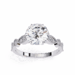 2.25 Carat Round Cut The One Lab Diamond Solitaire Ring - Image 4