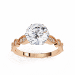 2.25 Carat Round Cut The One Lab Diamond Solitaire Ring - Image 12