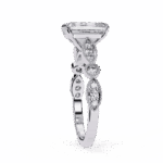 3.25 Carat Radiant Cut The One Lab Diamond Solitaire Ring - Image 2