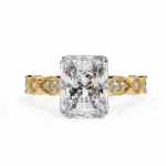 3.25 Carat Radiant Cut The One Lab Diamond Solitaire Ring - Image 5