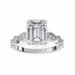 2.75 Carat Emerald Cut The One Lab Diamond Solitaire Ring - Image 4