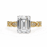 2.75 Carat Emerald Cut The One Lab Diamond Solitaire Ring - Image 5