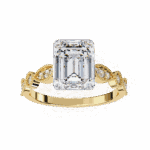 2.75 Carat Emerald Cut The One Lab Diamond Solitaire Ring - Image 8