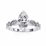 1 Carat Marquise Cut The One Lab Diamond Solitaire Ring - Image 4