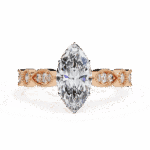 1 Carat Marquise Cut The One Lab Diamond Solitaire Ring - Image 9
