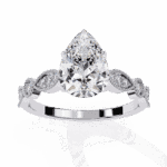1.25 Carat Pear Cut The One Lab Diamond Solitaire Ring - Image 4
