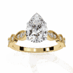 1.25 Carat Pear Cut The One Lab Diamond Solitaire Ring - Image 8