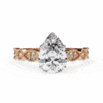 1.25 Carat Pear Cut The One Lab Diamond Solitaire Ring - Image 9