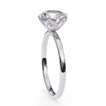 2 Carat Round Cut Eternal Solitaire Band - Image 2