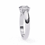 2 Carat Round Cut Heritage Solitaire Band - Image 2