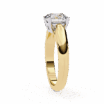 2 Carat Round Cut Heritage Solitaire Band - Image 6