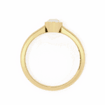 0.5 Carat Pear Cut Minimalist Solitaire Engagement Ring - Image 7