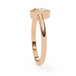 0.5 Carat Pear Cut Minimalist Solitaire Engagement Ring - Image 10