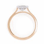 1.25 Carat Emerald Cut Minimalist Solitaire Engagement Ring - Image 11