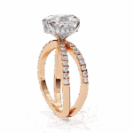 1.5 Carat Oval Cut Eternal Spark Solitaire Ring - Image 10