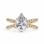 2.25 Carat Pear Cut Eternal Spark Solitaire Ring - Image 5