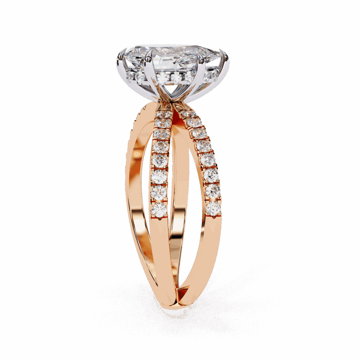 2.25 Carat Pear Cut Eternal Spark Solitaire Ring  Image 10