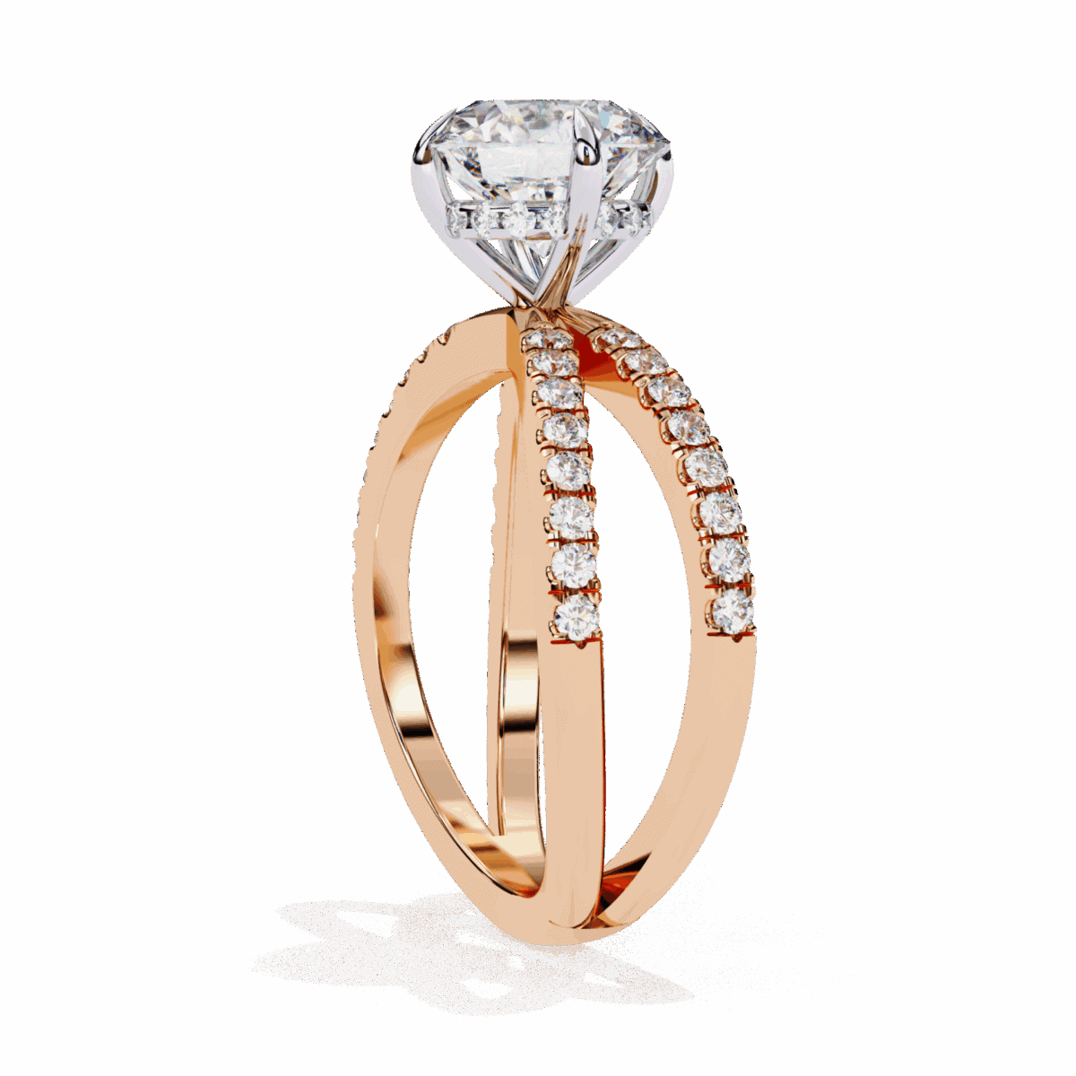 2.75 Carat Round Cut Eternal Spark Solitaire Ring  Image 10