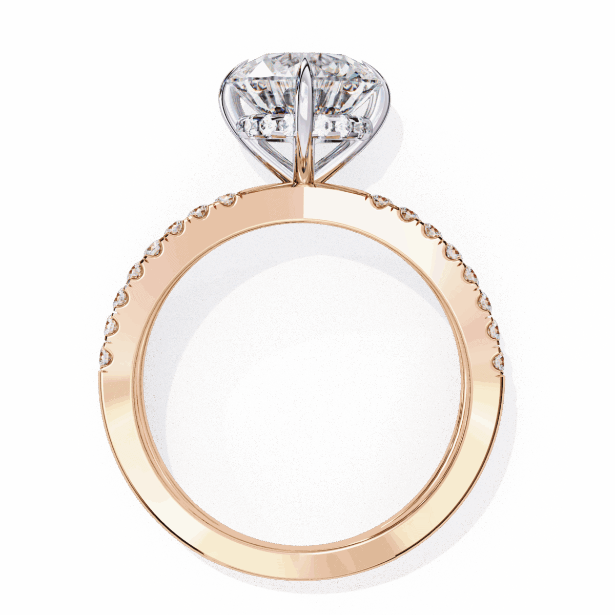 2.75 Carat Round Cut Eternal Spark Solitaire Ring  Image 11