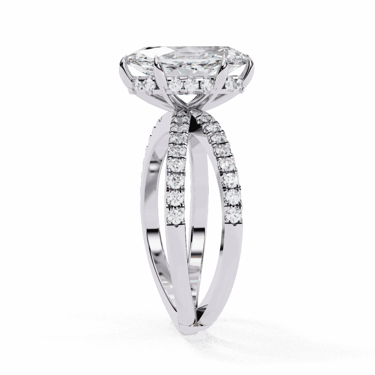 1.75 Carat Marquise Cut Eternal Spark Solitaire Ring  Image 2
