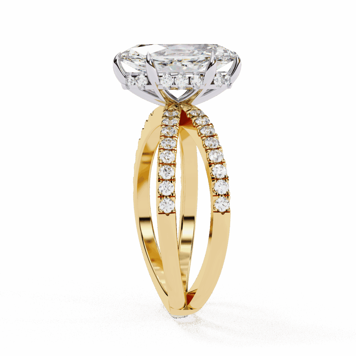 1.75 Carat Marquise Cut Eternal Spark Solitaire Ring  Image 6