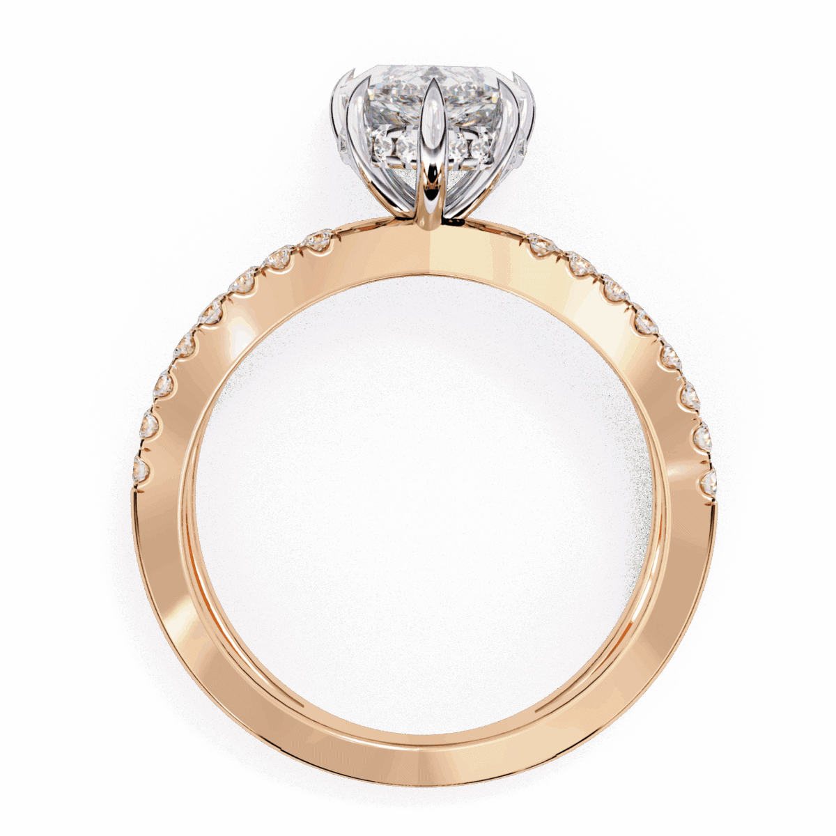 1.75 Carat Marquise Cut Eternal Spark Solitaire Ring  Image 11