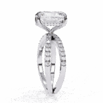 2.75 Carat Radiant Cut Eternal Spark Solitaire Ring - Image 2