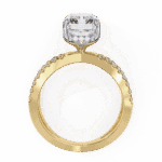 3 Carat Emerald Cut Eternal Spark Solitaire Ring - Image 7
