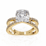 2.5 Carat Cushion Cut Eternal Spark Solitaire Ring - Image 8