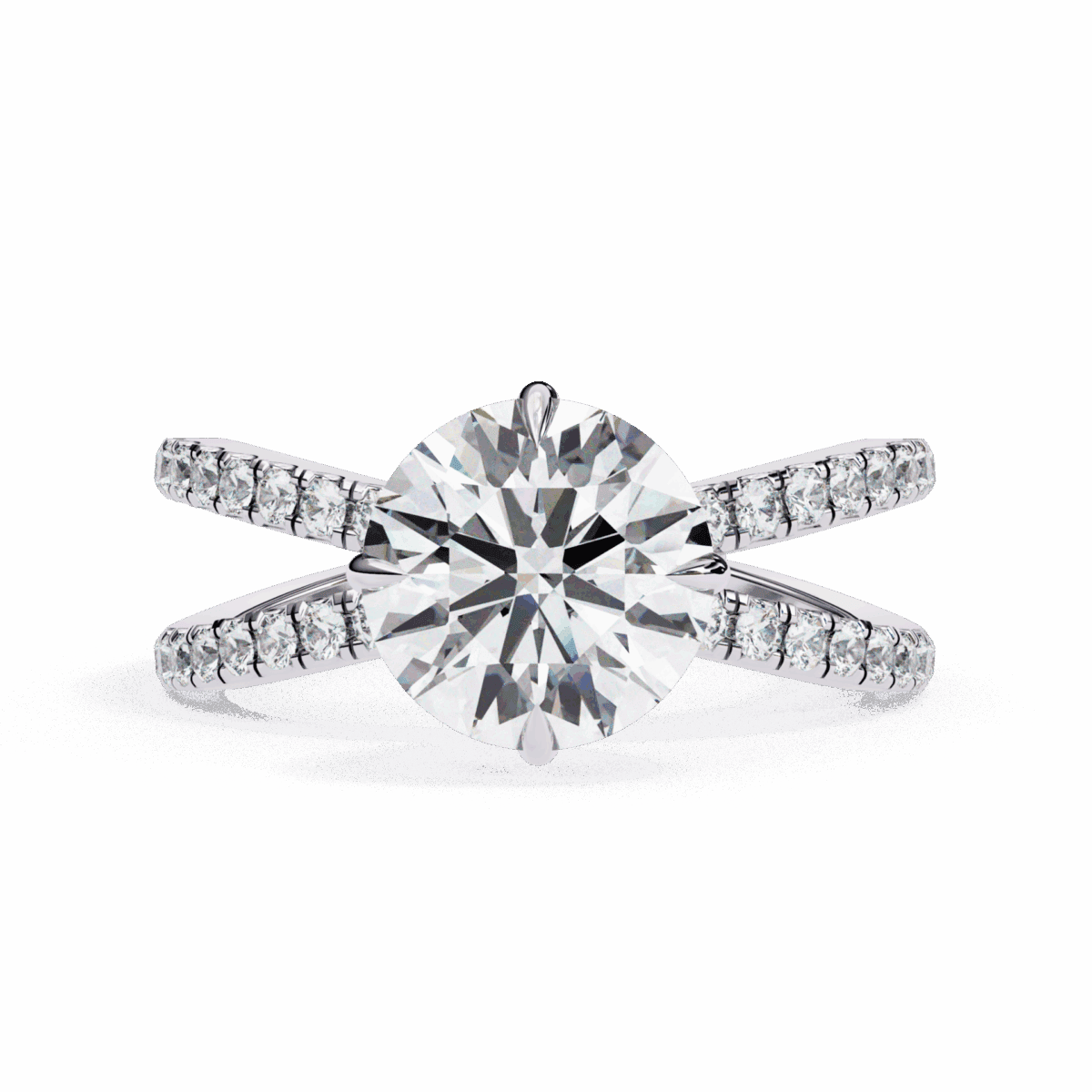 2.25 Carat Round Cut Endless Promise Solitaire Ring  Image 1