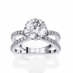 2.25 Carat Round Cut Endless Promise Solitaire Ring - Image 4