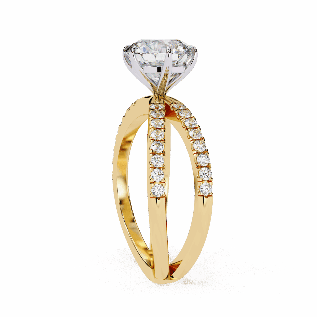 2.25 Carat Round Cut Endless Promise Solitaire Ring  Image 6