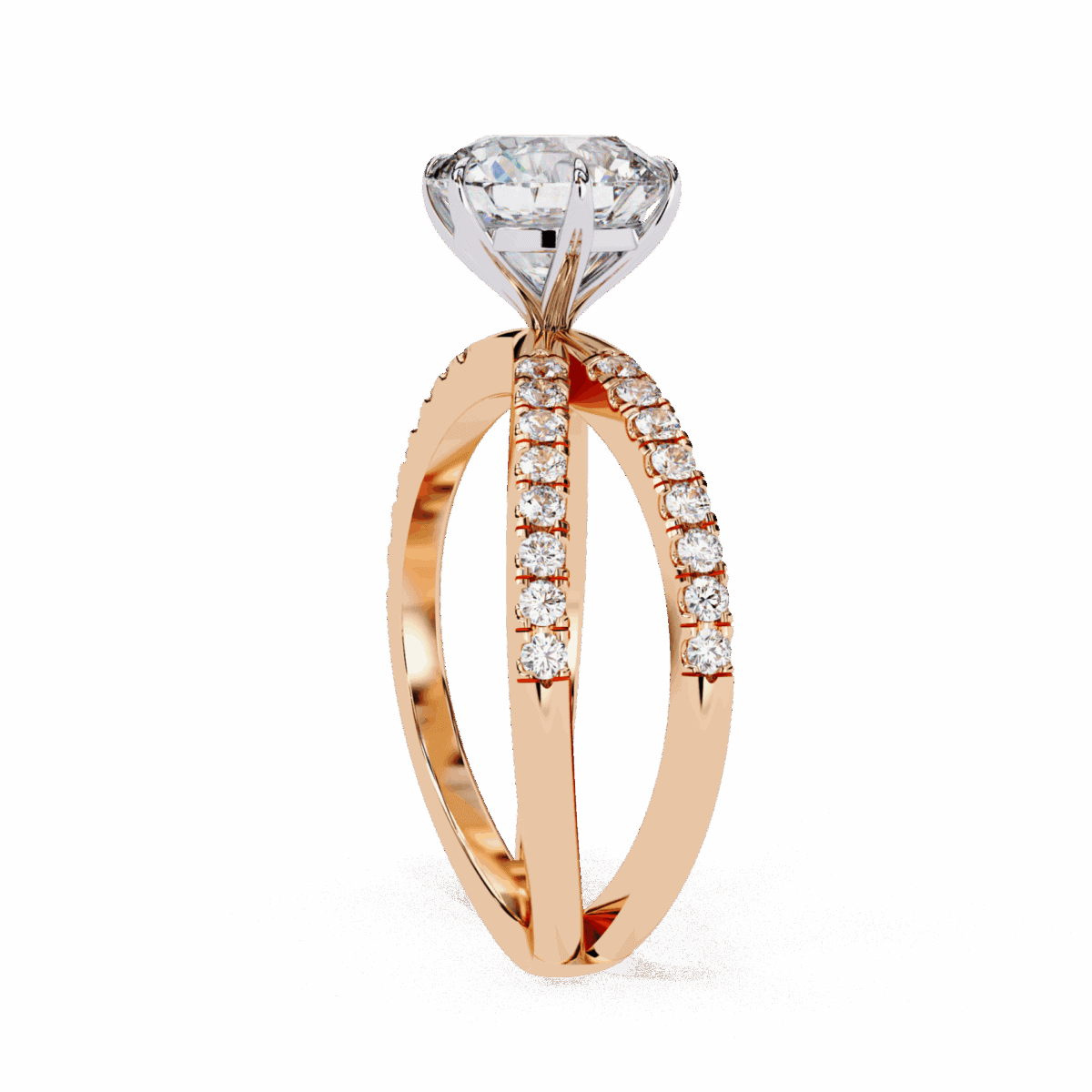 2.25 Carat Round Cut Endless Promise Solitaire Ring  Image 10