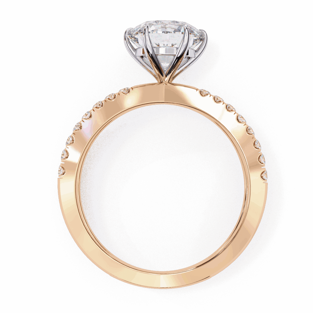 2.25 Carat Round Cut Endless Promise Solitaire Ring  Image 11