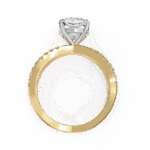 3 Carat Cushion Cut Endless Promise Solitaire Ring - Image 7