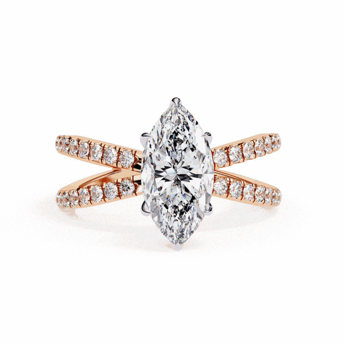 1.25 Carat Marquise Cut Endless Promise Solitaire Ring  Image 9