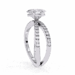 1.5 Carat Oval Cut Endless Promise Solitaire Ring - Image 2