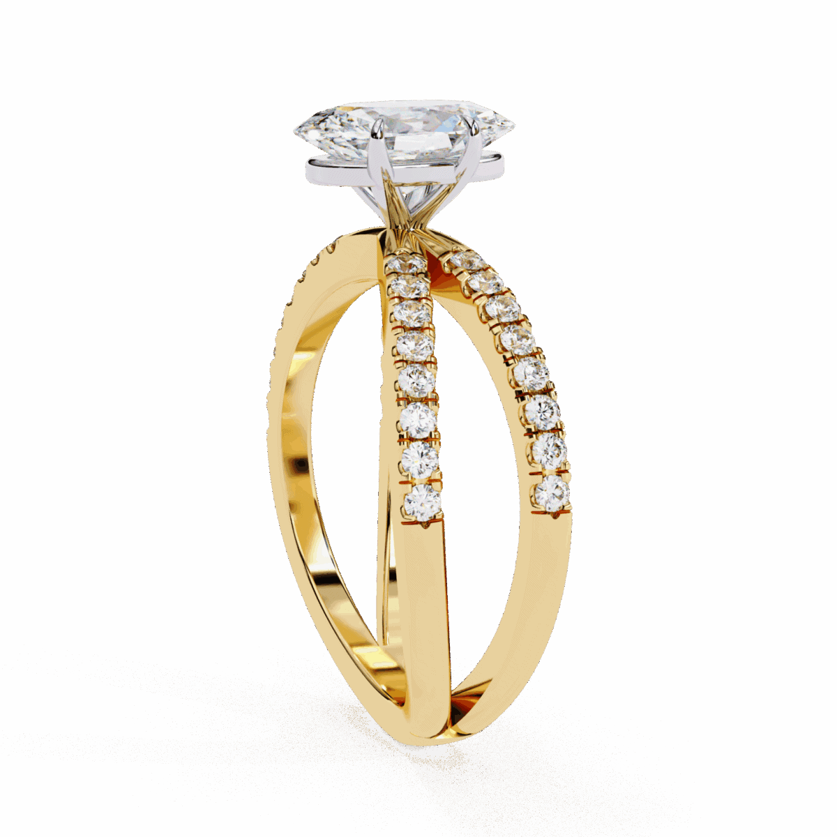 1.5 Carat Oval Cut Endless Promise Solitaire Ring  Image 6