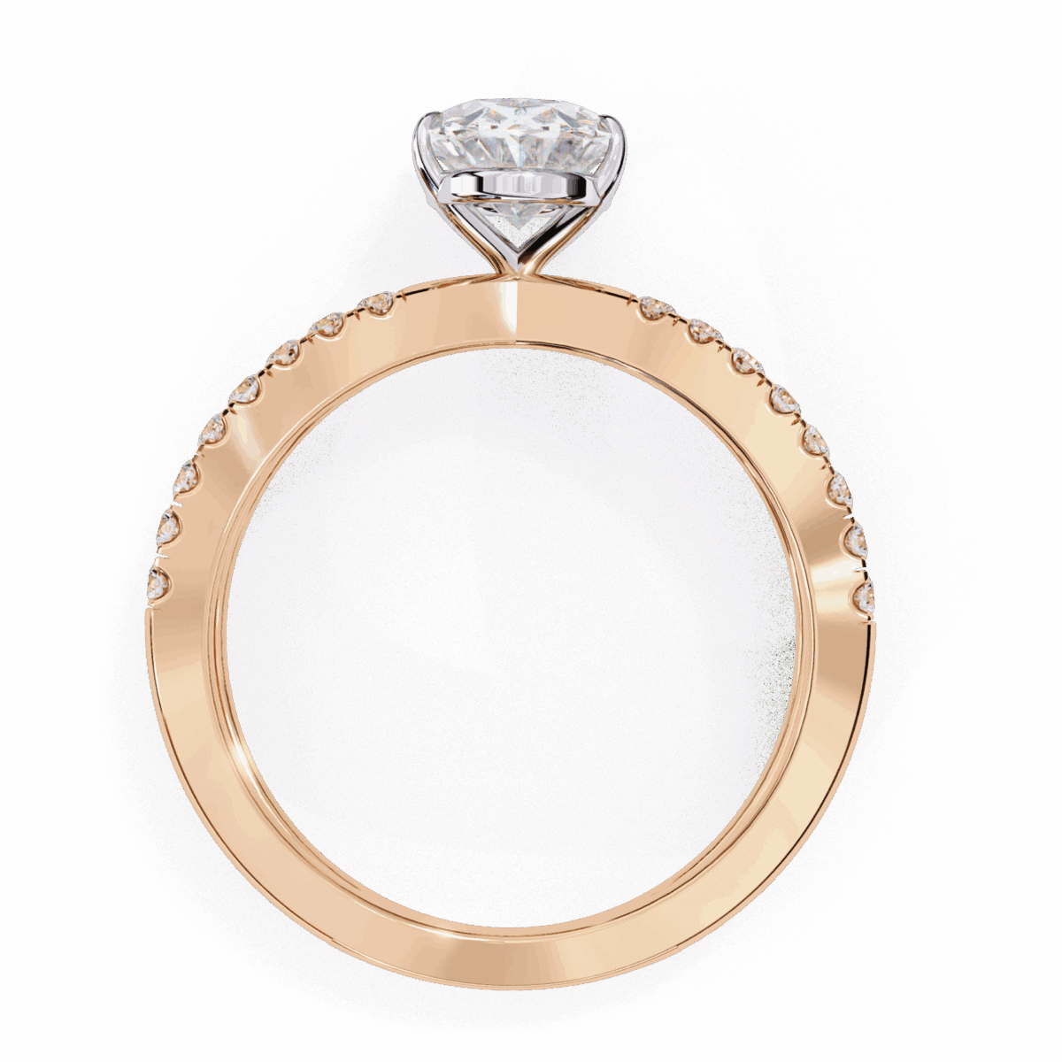 1.5 Carat Oval Cut Endless Promise Solitaire Ring  Image 11