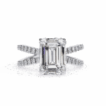 3 Carat Emerald Cut Endless Promise Solitaire Ring