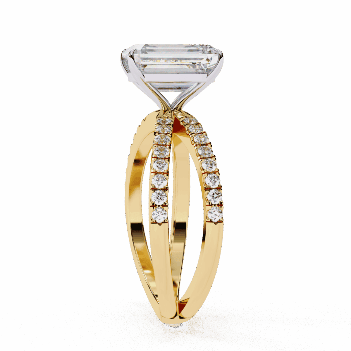 2.75 Carat Radiant Cut Endless Promise Solitaire Ring  Image 5