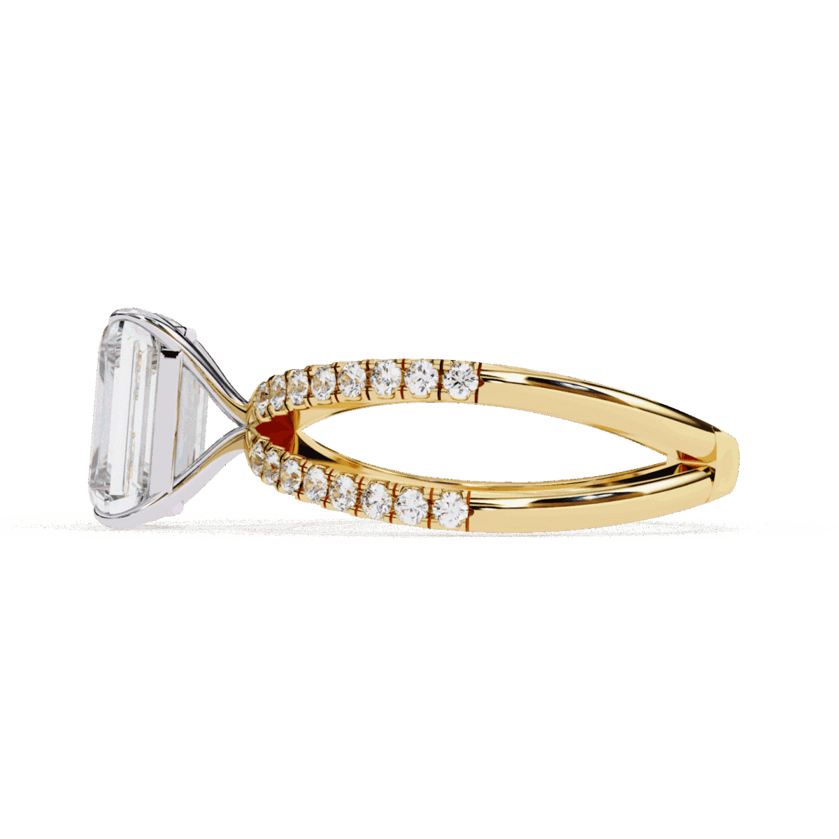 2.75 Carat Radiant Cut Endless Promise Solitaire Ring  Image 8