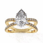 1.75 Carat Pear Cut Endless Promise Solitaire Ring - Image 8