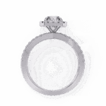 2.5 Carat Radiant Cut Signature Solitaire Ring - Image 3