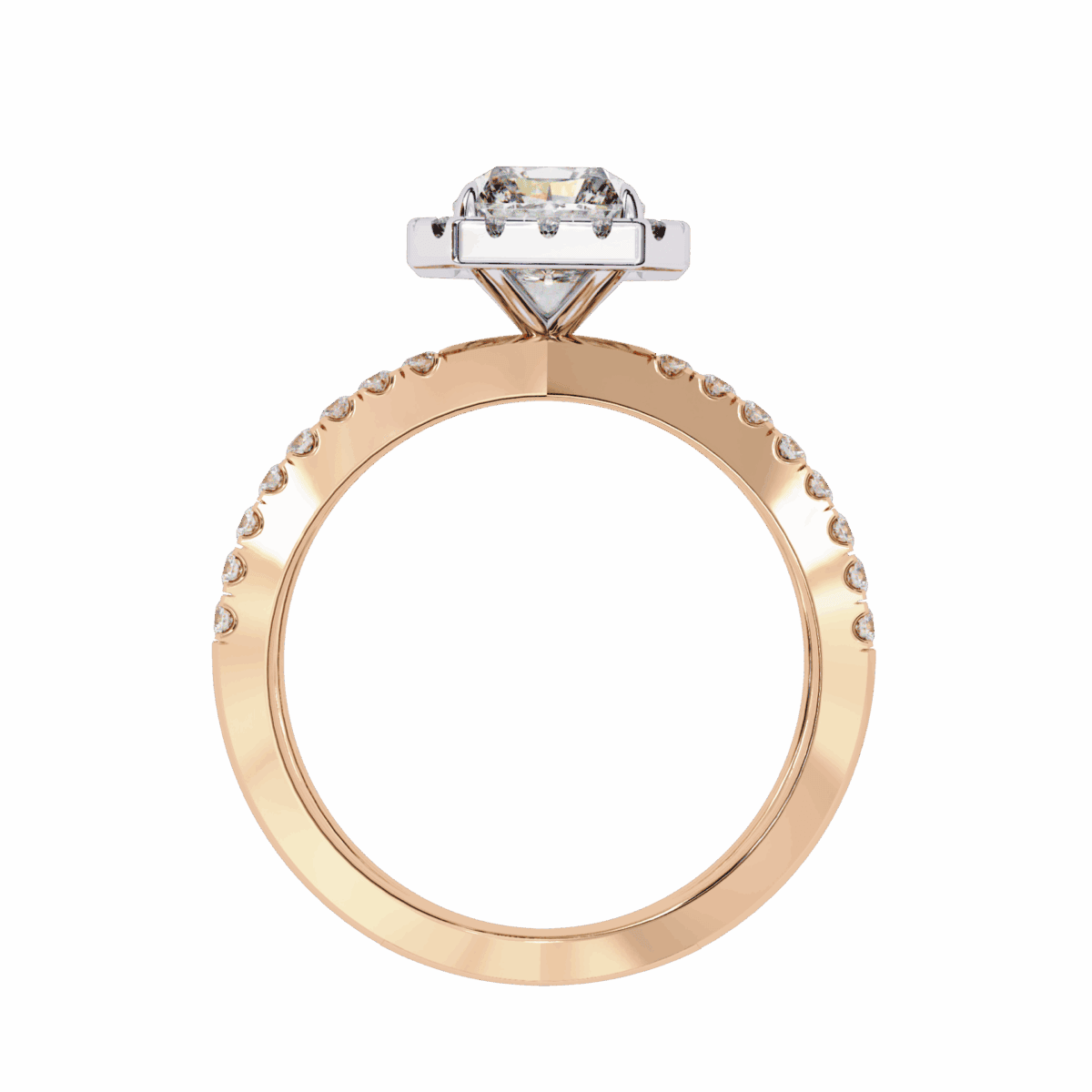 2.5 Carat Radiant Cut Signature Solitaire Ring  Image 11