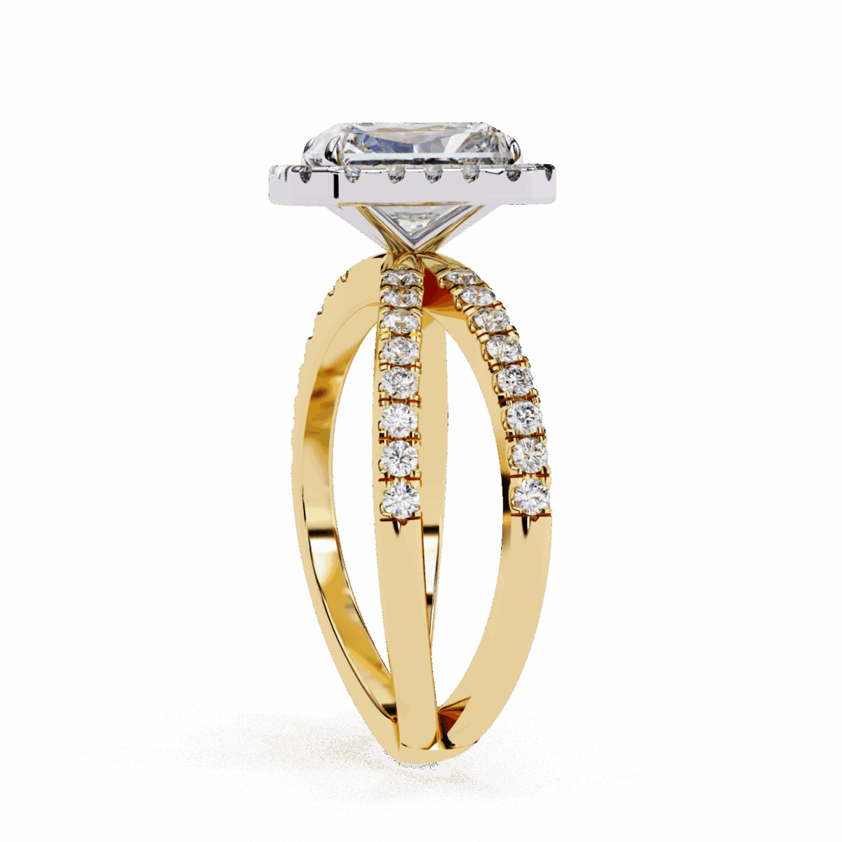 2.25 Carat Emerald Cut Signature Solitaire Ring  Image 6
