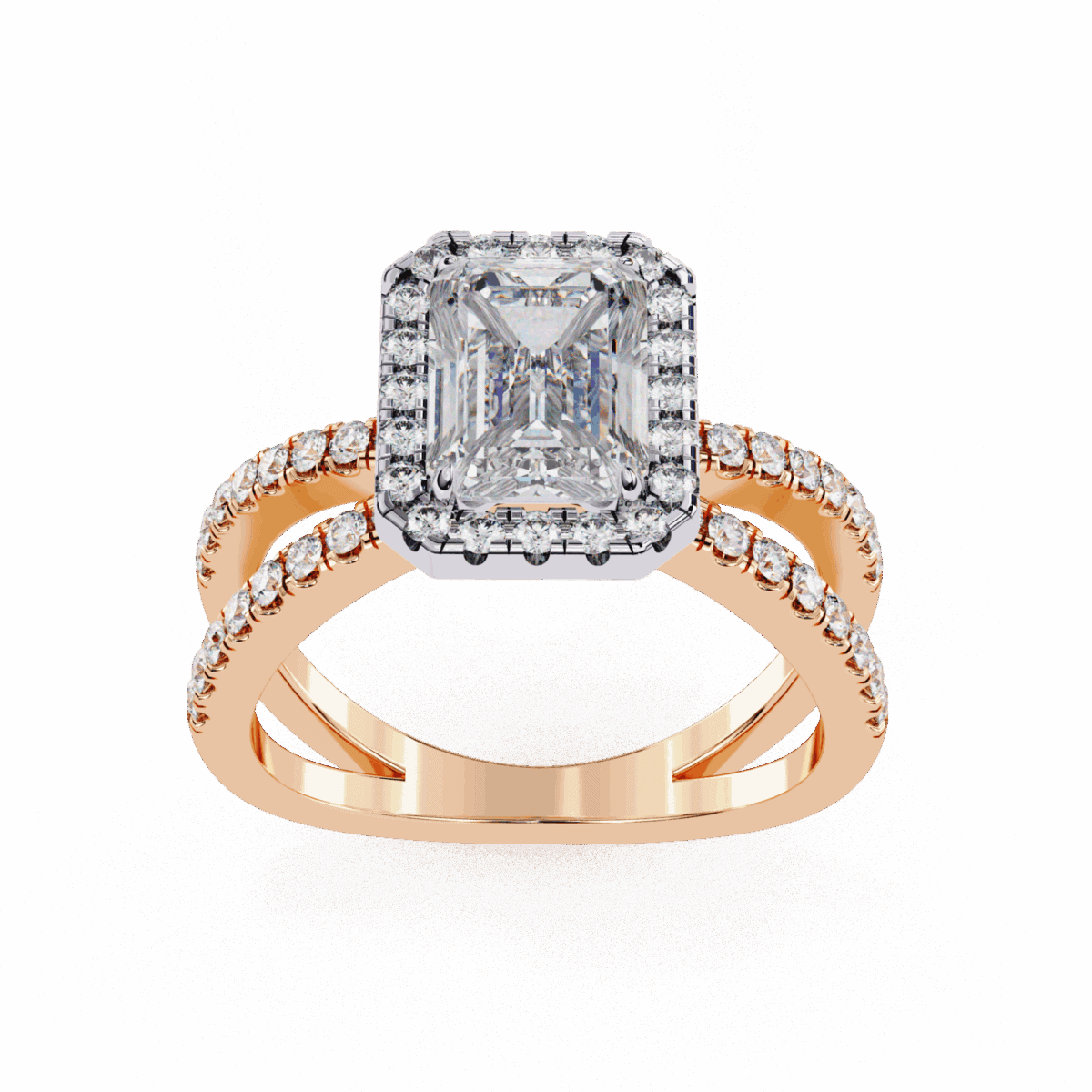 2.25 Carat Emerald Cut Signature Solitaire Ring  Image 12